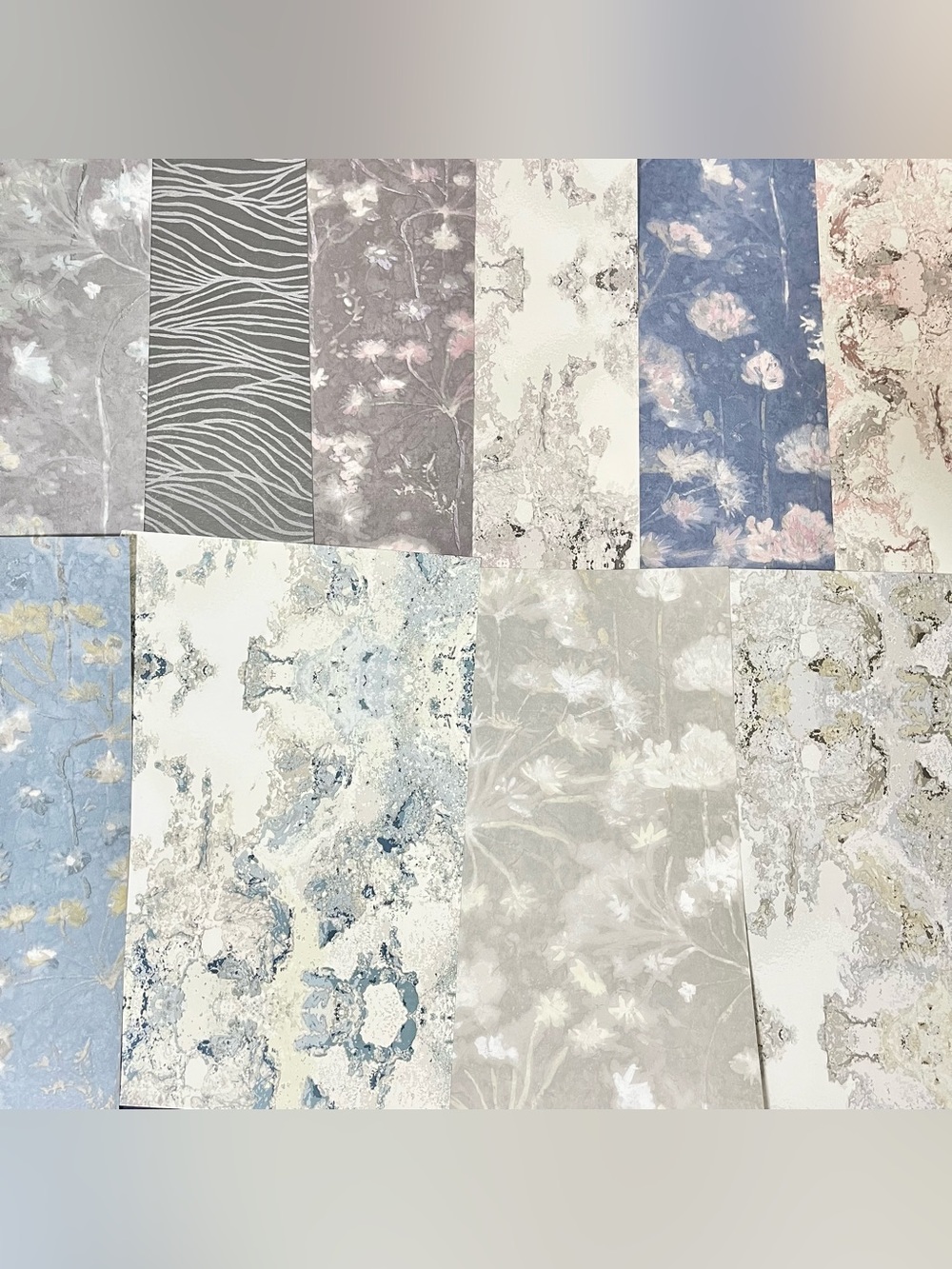 10 Large Designer Inner Beauty Abstract Wallpaper Arts & Crafts Sample sheets